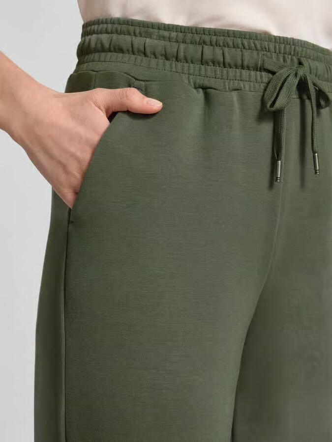 Soyaconcept Wide leg-sweatpants met elastische tailleband