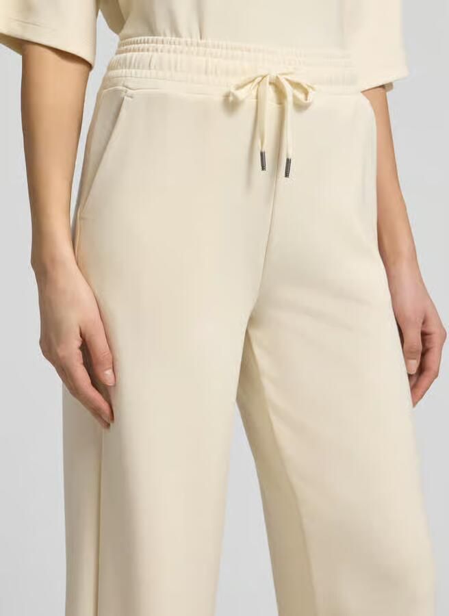 Soyaconcept Wide leg-sweatpants met elastische tailleband
