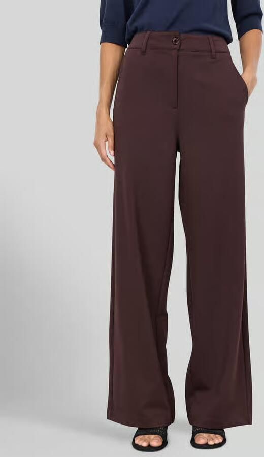 Soyaconcept Wijdvallende broek met viscose model 'DANIELA 9' - Foto 4
