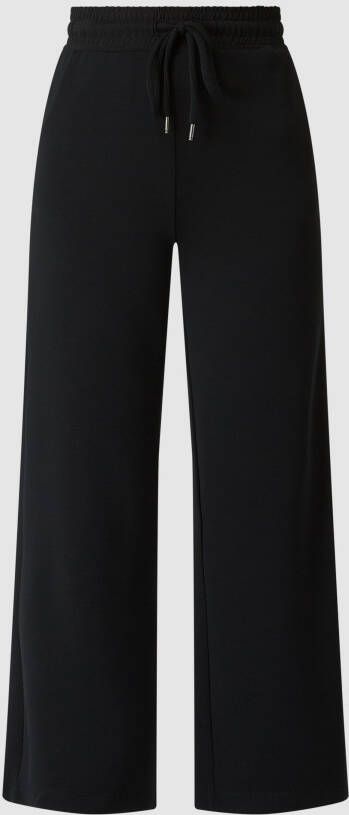 Soyaconcept Comfortabele zwarte broek met elastische taille Black Dames