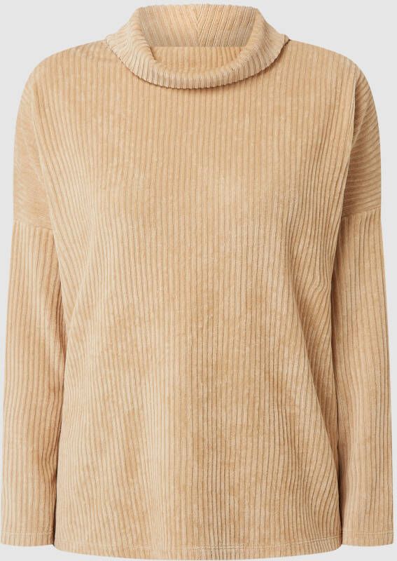 Soyaconcept Sweatshirt van ribfluweel