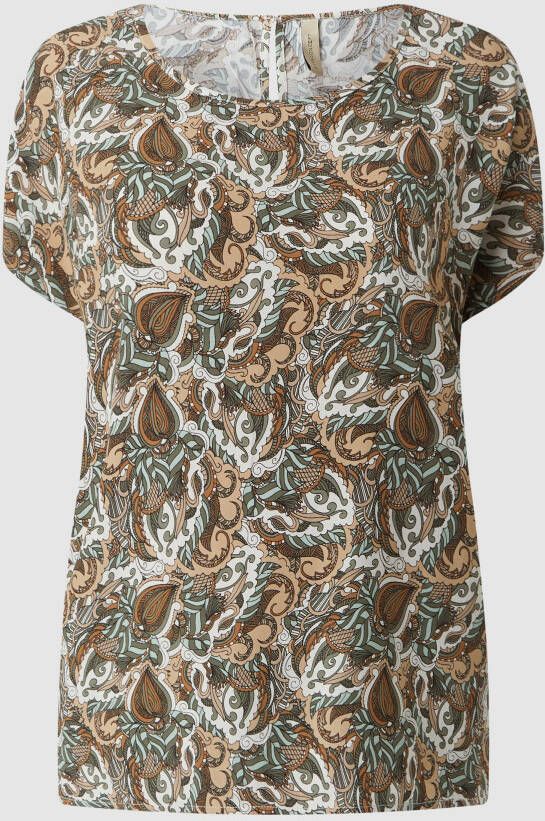 Soyaconcept T-shirt met paisleymotief