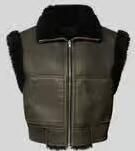 Stand Studio Kort gilet met ritssluiting