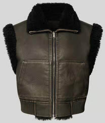 Stand Studio Kort gilet met ritssluiting - Foto 2