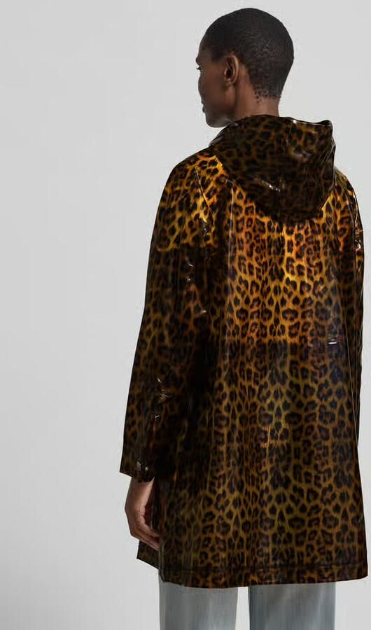 STAND STUDIO regular fit regenjas met all-over logoprint model 'Nilla'