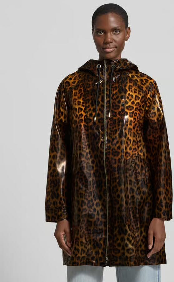 STAND STUDIO regular fit regenjas met all-over logoprint model 'Nilla' - Foto 3
