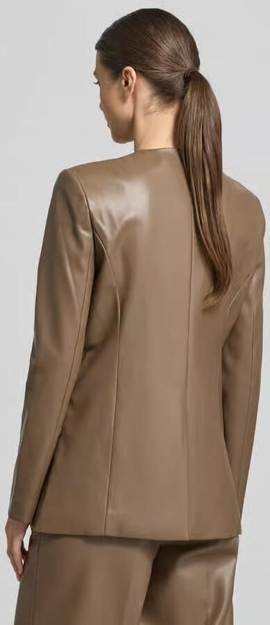 STAND STUDIO slim fit jack in leerlook model 'Doma' - Foto 3