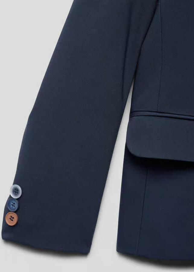 Standar 2-knoops colbert van viscose model 'Stefano'