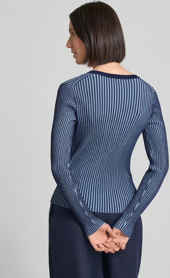 Staud Gebreide cardigan met structuurmotief