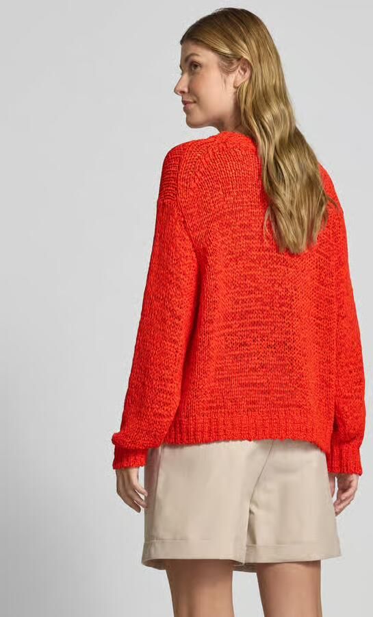 Staud Gebreide pullover met ribboorden model 'CALA'