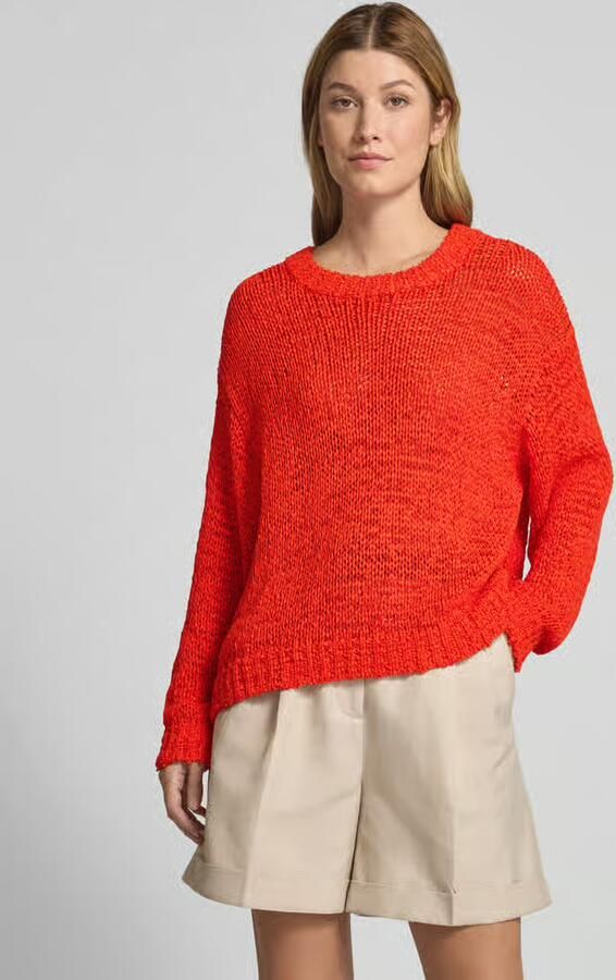 Staud Gebreide pullover met ribboorden model 'CALA' - Foto 2