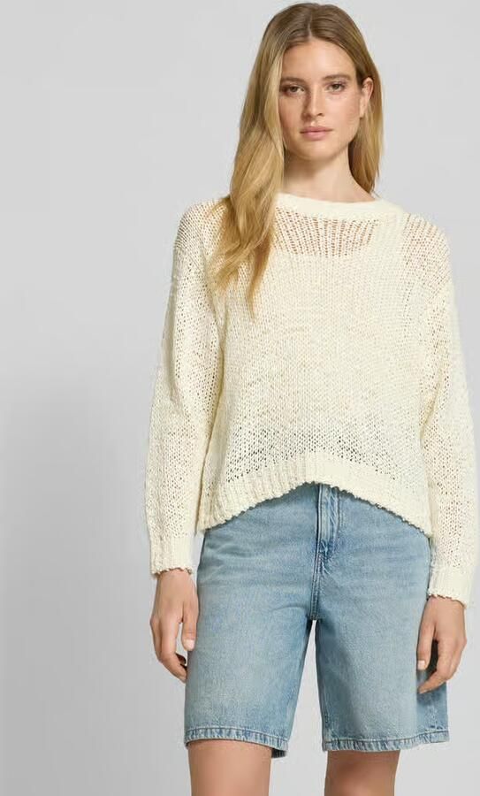 Staud Gebreide pullover met ribboorden model 'CALA' - Foto 2