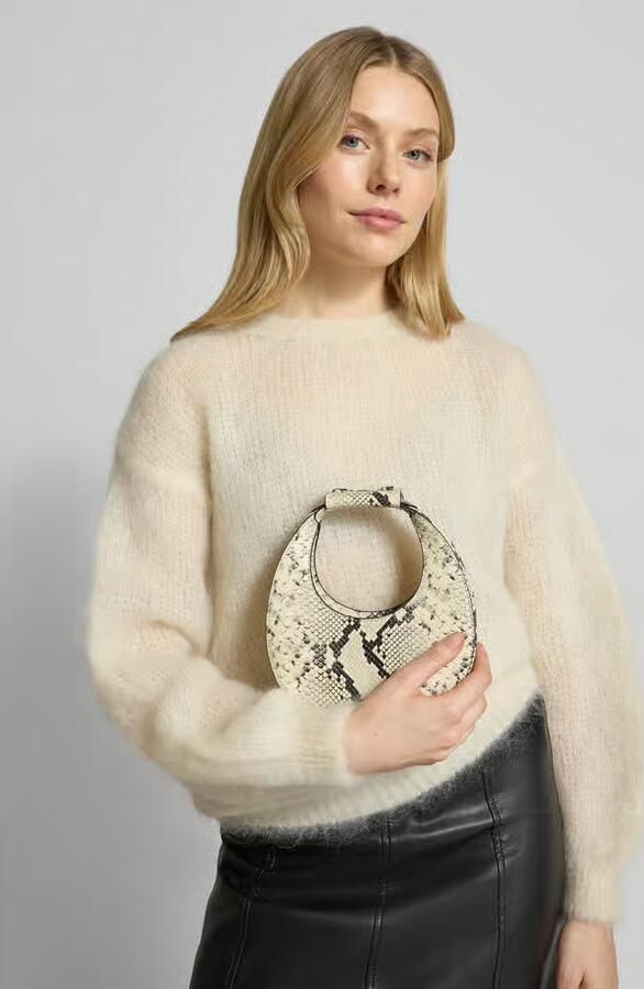 Staud Handtas met draagband model 'GOOD NIGHT MOON' - Foto 2