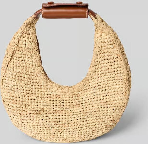 Staud Handtas met draagband model 'MOON RAFFIA TOTE BAG' - Foto 3