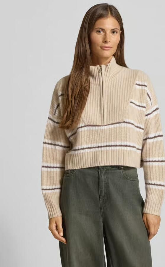 Staud Korte gebreide pullover van puur kasjmier - Foto 2