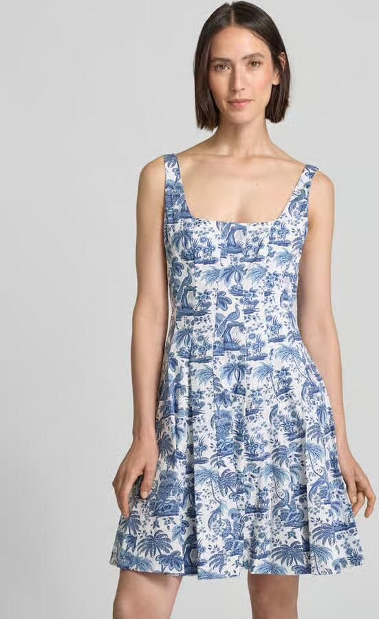 Staud Mini-jurk met vierkante hals model 'MINI WELLS' - Foto 2