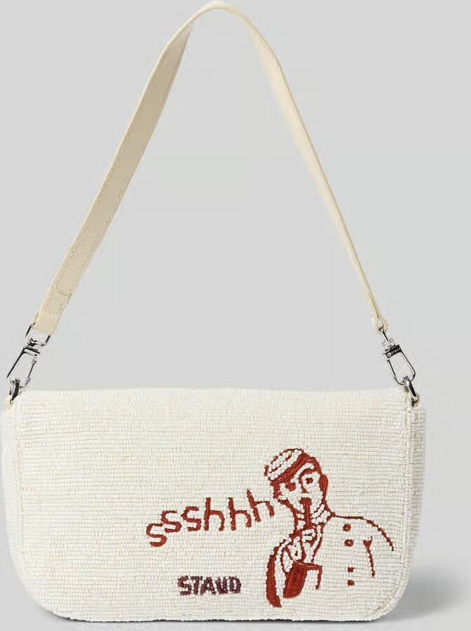 Staud Shoulder bag met siersteentjes Model 'Timmy' - Foto 2