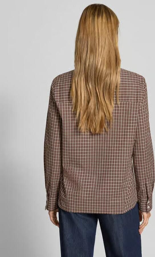 Stefanel Blouse van puur katoen met knoopdetail - Foto 3