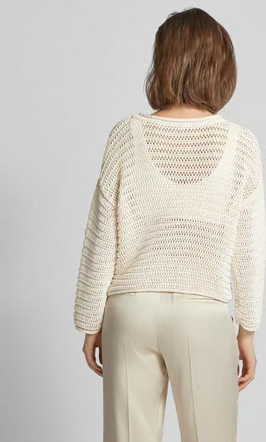 Stefanel Gebreide pullover met ronde hals