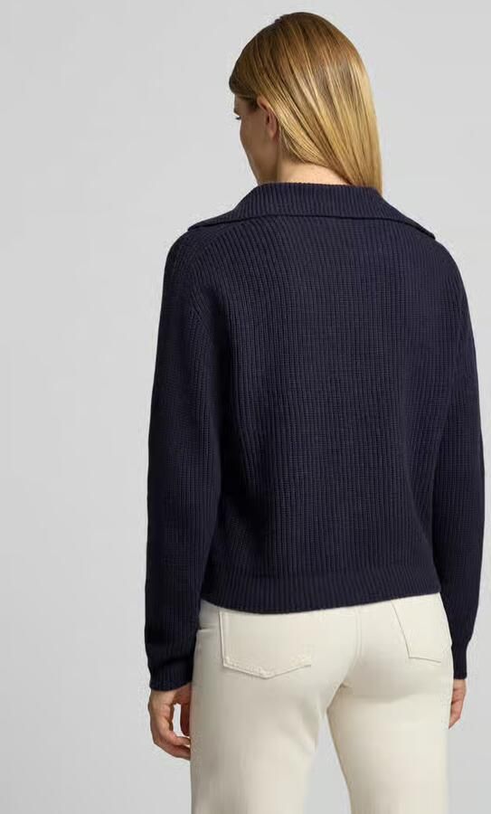 Stefanel Gebreide pullover van lanawol met polokraag - Foto 3