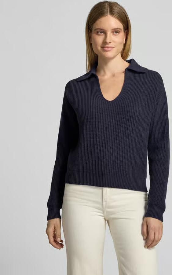 Stefanel Gebreide pullover van lanawol met polokraag - Foto 2