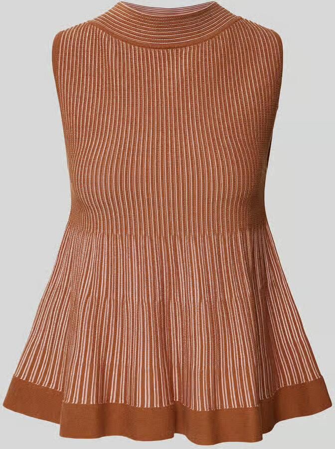 Stefanel Maxi-jurk met structuurmotief - Foto 2