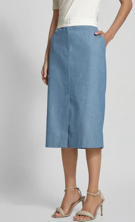 Stefanel Midi-rok in denimlook - Foto 2