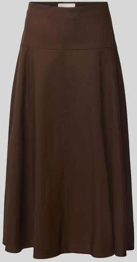 Stefanel Midirok van linnenmix model 'Basque' - Foto 2