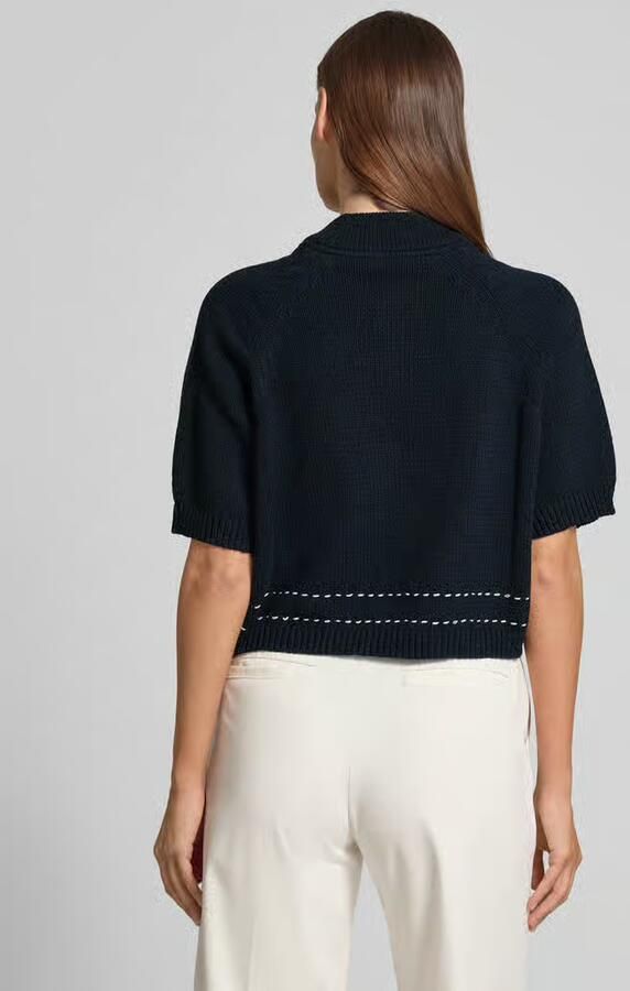 Stefanel Regular fit cardigan met viscose