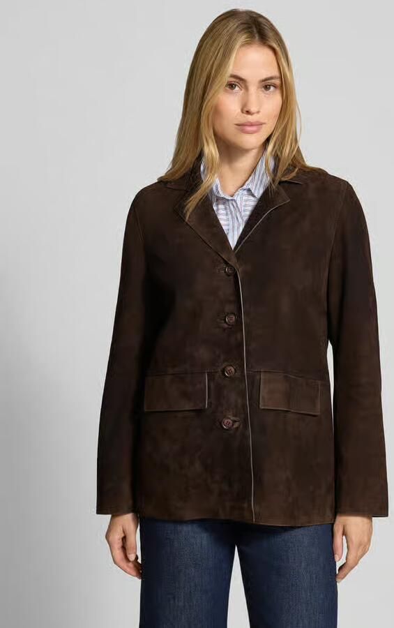 Stefanel regular fit jack in lederlook - Foto 2