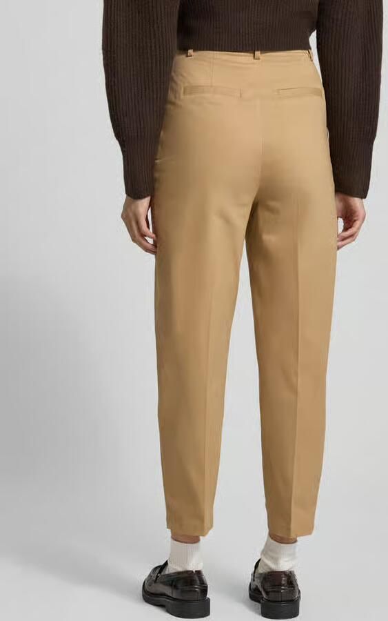 Stefanel Stoffen broek met achterzakken