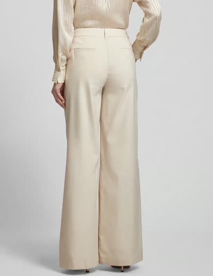 Stefanel Stoffen broek met brede band