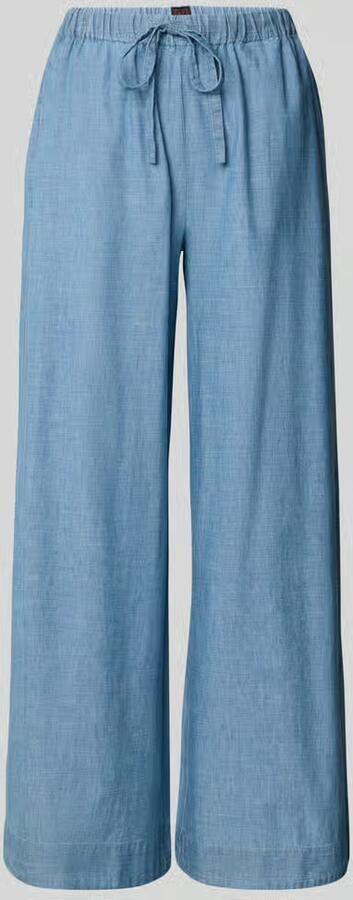 Stefanel Stoffen broek met elastische band