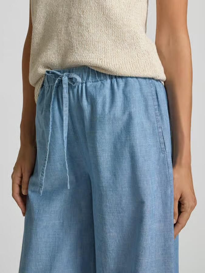 Stefanel Stoffen broek met elastische band - Foto 4