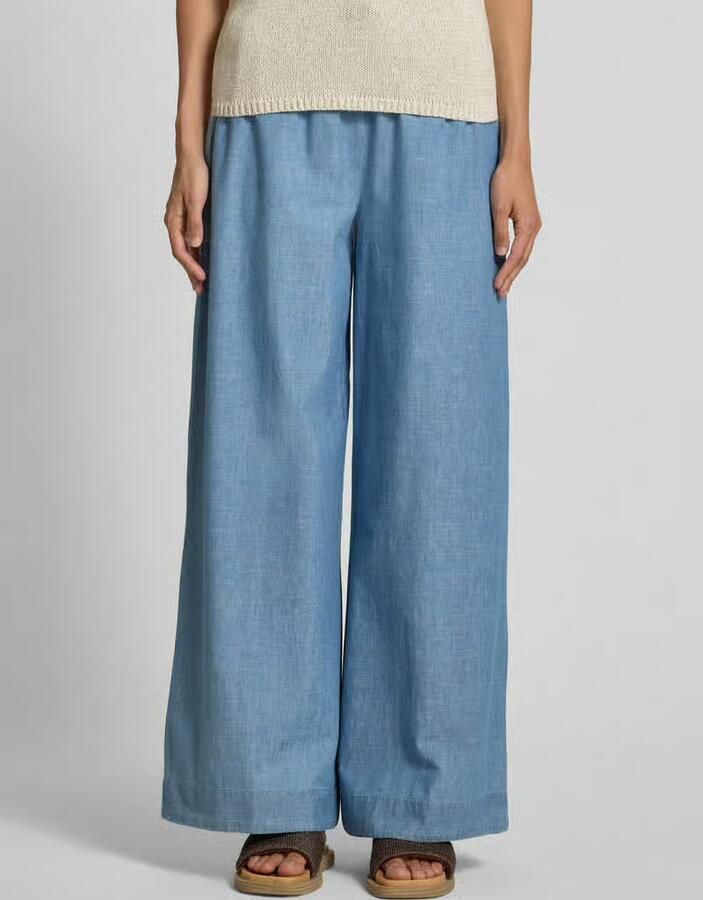 Stefanel Stoffen broek met elastische band - Foto 2