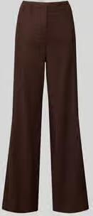Stefanel straight fit linnenbroek met viscose