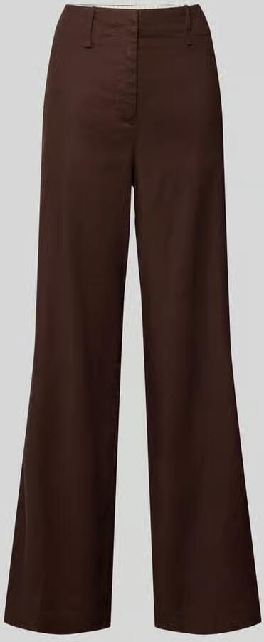 Stefanel straight fit linnenbroek met viscose - Foto 2