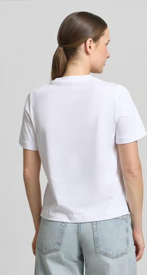 Stefanel T-shirt met motiefprint model 'FIORE' - Foto 3