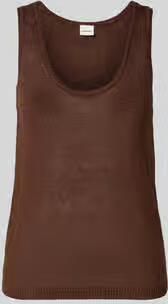 Stefanel Tanktop met ronde hals