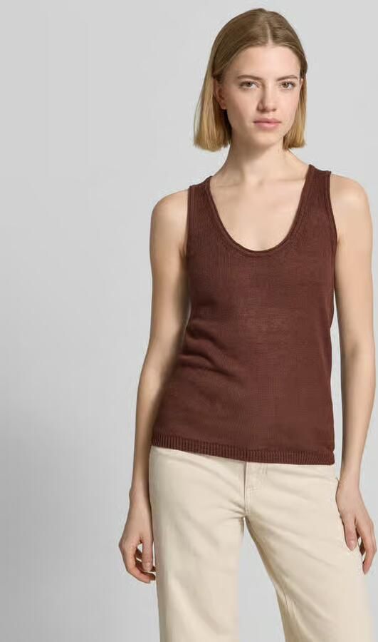 Stefanel Tanktop met ronde hals - Foto 3
