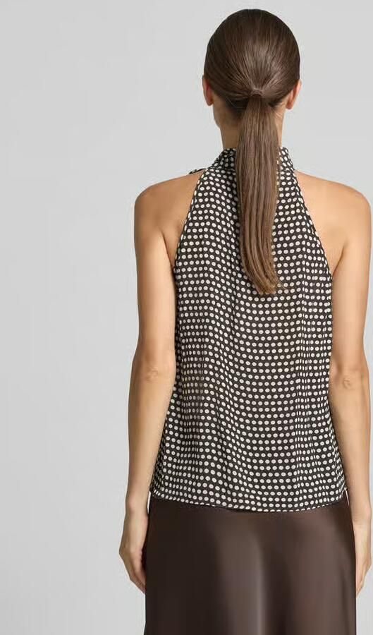 Stefanel Top met blouse-look van pure viscose - Foto 2
