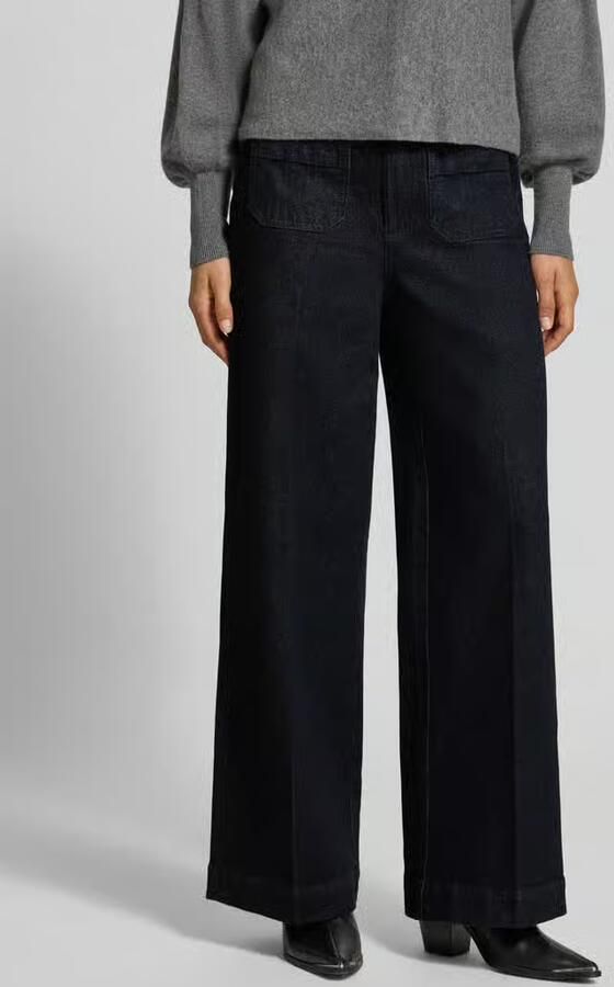 Stefanel wide leg jeans met opgestikte zakken - Foto 2