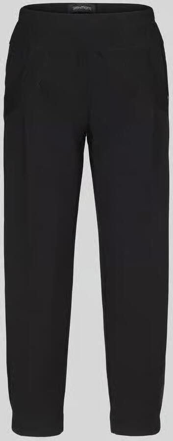 Stehmann Barrel leg broek met gesuggereerde zakken model 'Rachell'