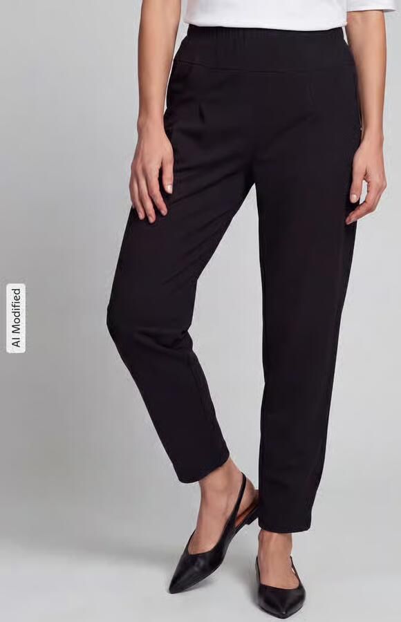 Stehmann Barrel leg broek met gesuggereerde zakken model 'Rachell' - Foto 3