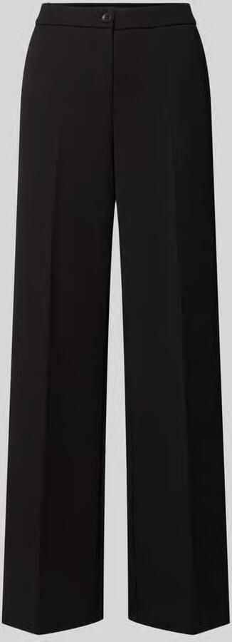 STEHMANN Wide leg bandplooibroek met steekzakken model 'Hillda' - Foto 6