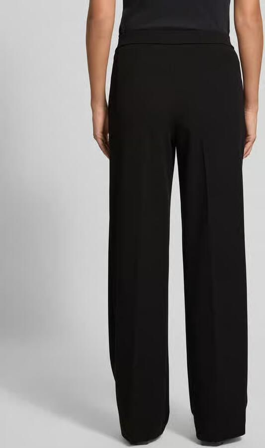 Stehmann Wide leg bandplooibroek met steekzakken model 'Hillda' - Foto 6