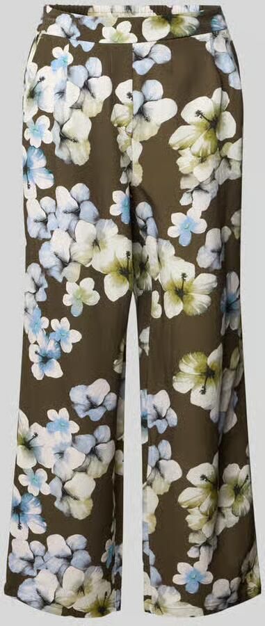 Stehmann Broek van mix van viscose en linnen model 'Alexandria' - Foto 2