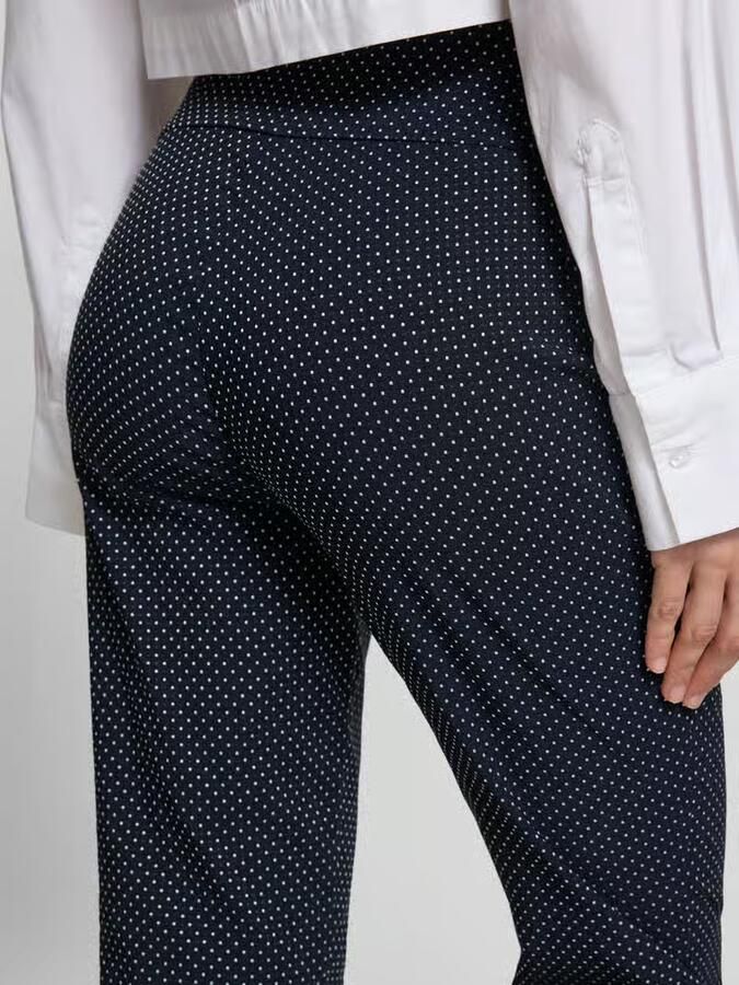 Stehmann Broek van viscosemix met elastische tailleband model 'Ina'