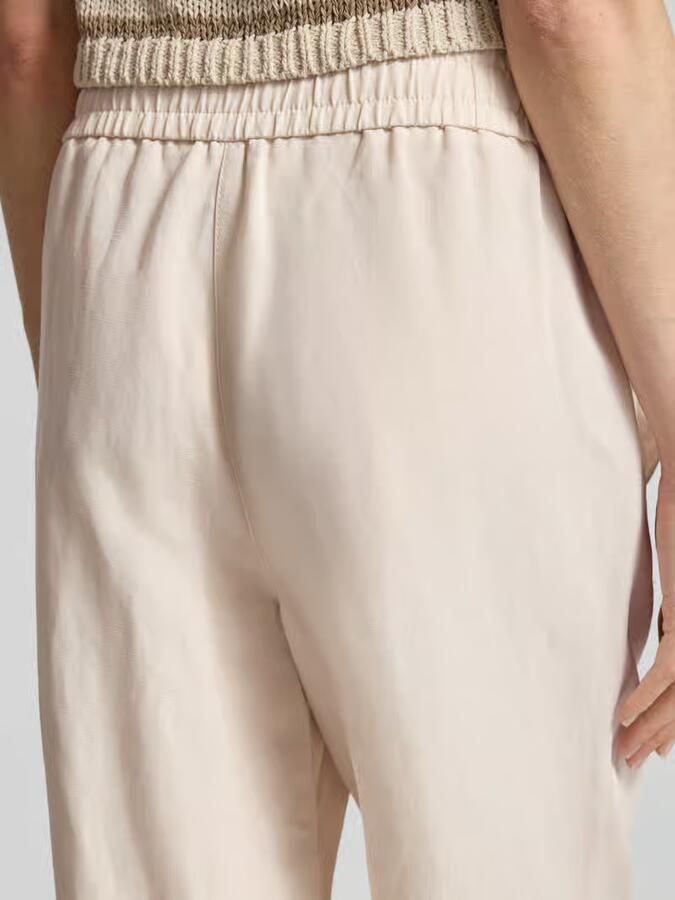 Stehmann Linnen broek met elastische band model 'Roma'