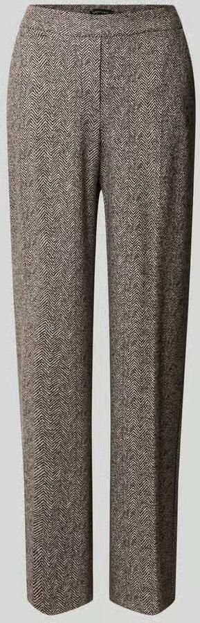 Stehmann Regular fit broek met elastische band